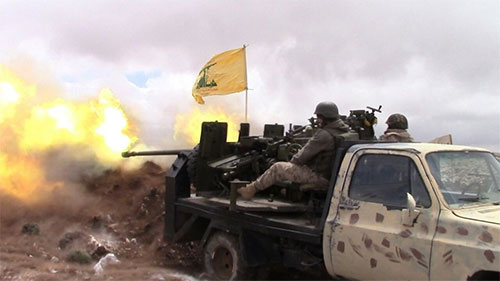 Hezbolá ataca posiciones terroristas cerca de la frontera con Siria